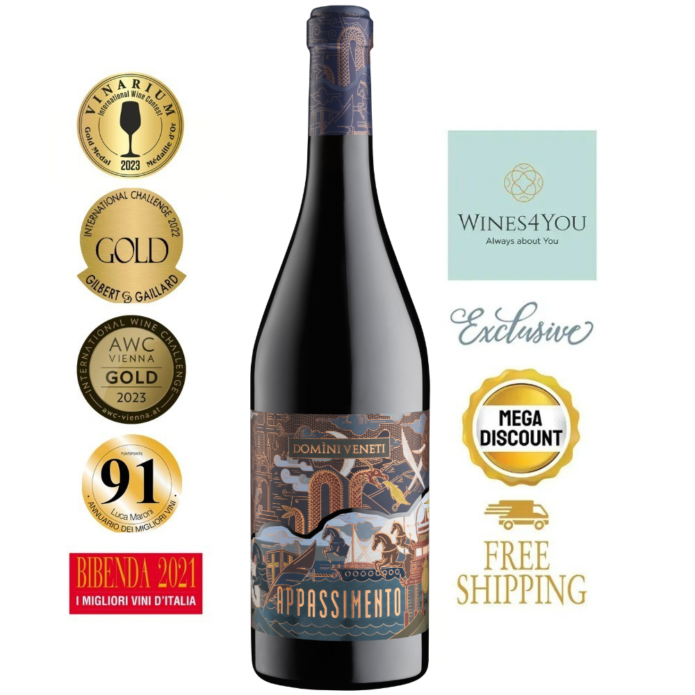 Domini Veneti Marco Polo Appassimento Rosso Veneto IGT Italy Red Wine